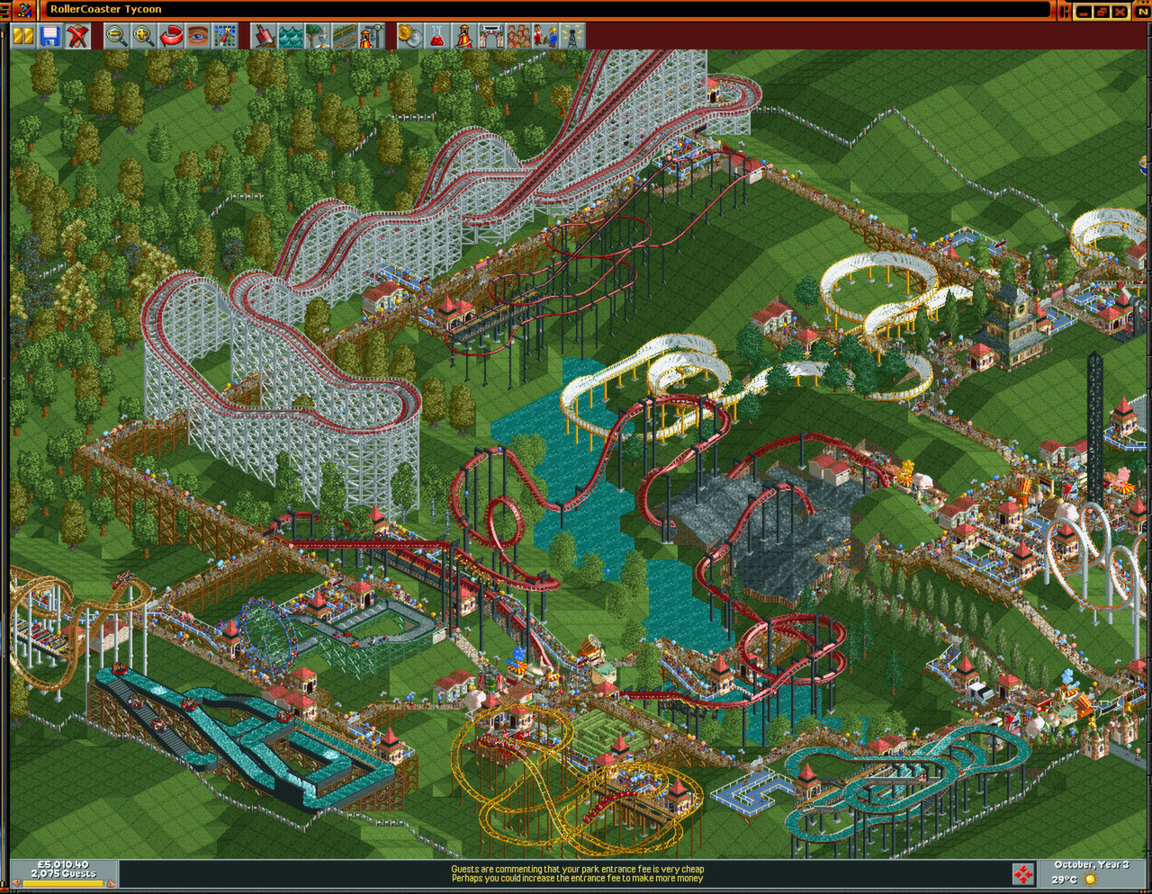 Rollercoaster Tycoon Free Download Mac